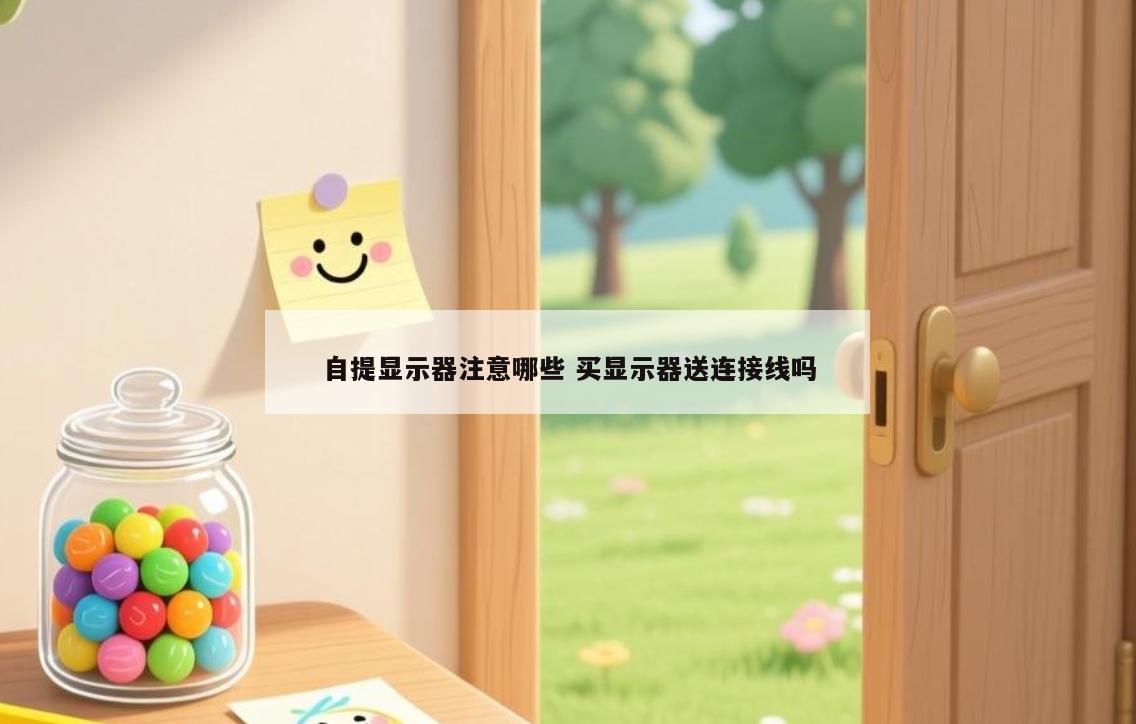 自提显示器注意哪些 买显示器送连接线吗