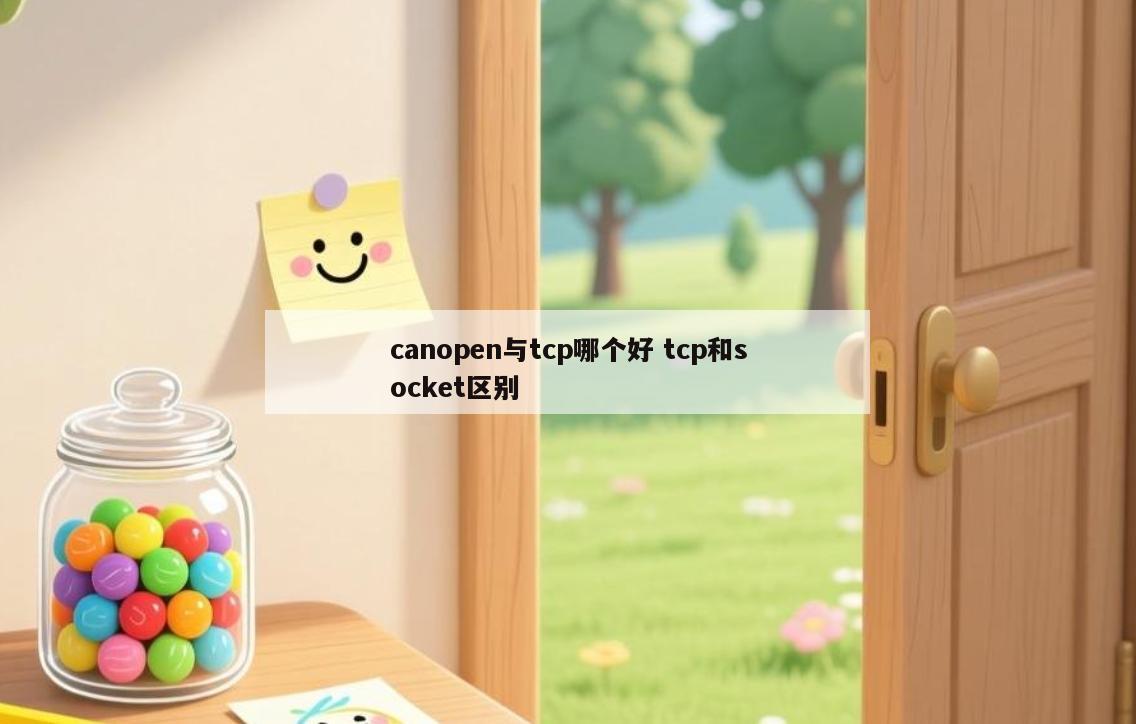 canopen与tcp哪个好 tcp和socket区别
