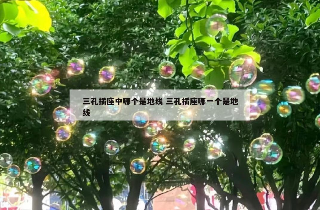 三孔插座中哪个是地线 三孔插座哪一个是地线